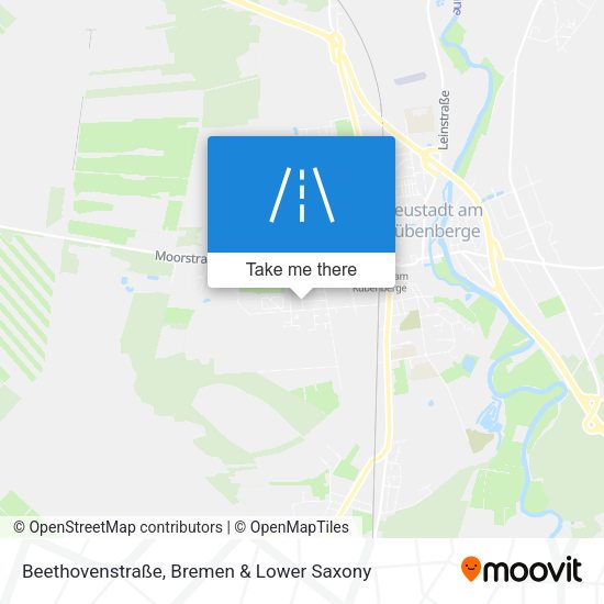 Beethovenstraße map