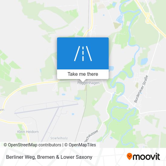 Berliner Weg map