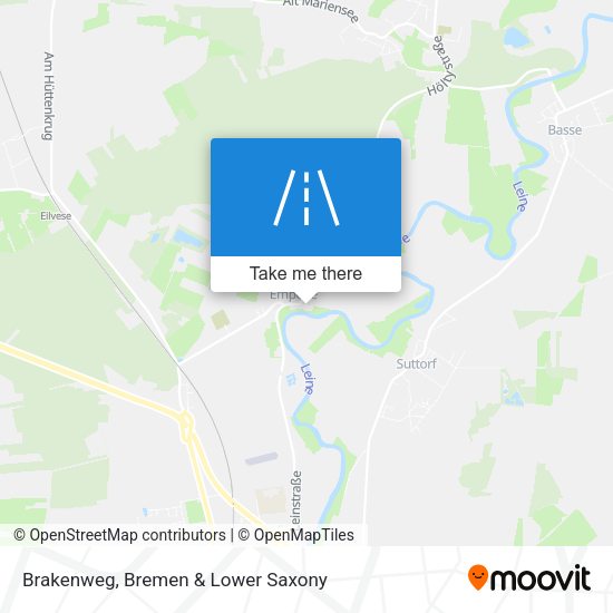 Brakenweg map