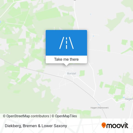 Diekberg map