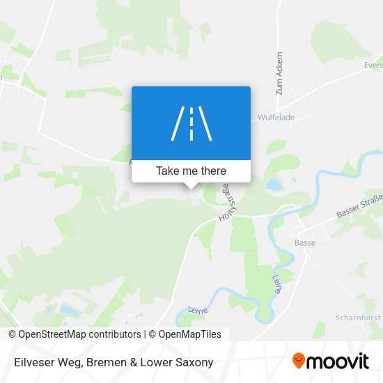 Eilveser Weg map