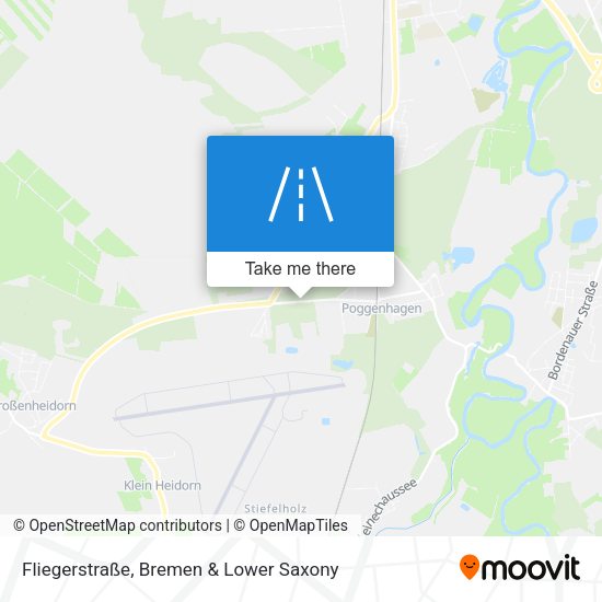 Fliegerstraße map