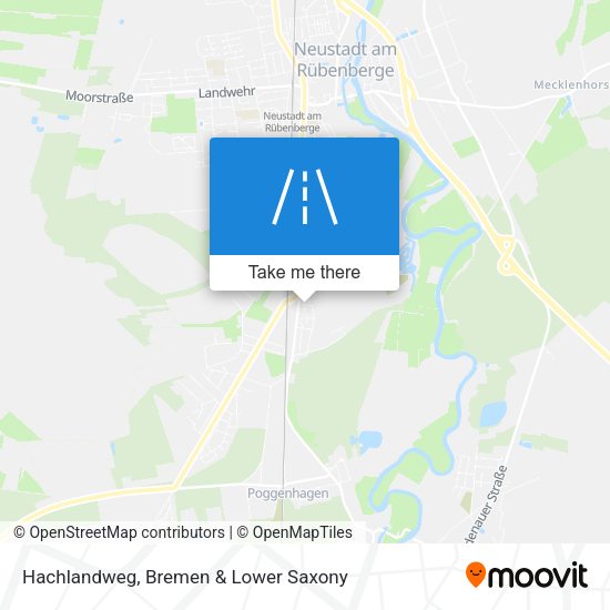 Hachlandweg map