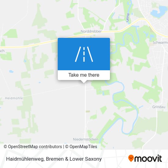 Haidmühlenweg map