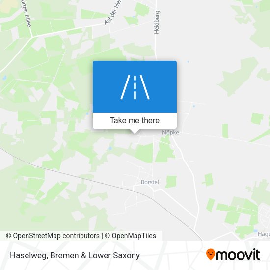 Haselweg map