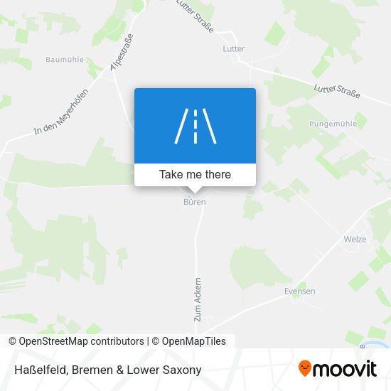 Haßelfeld map