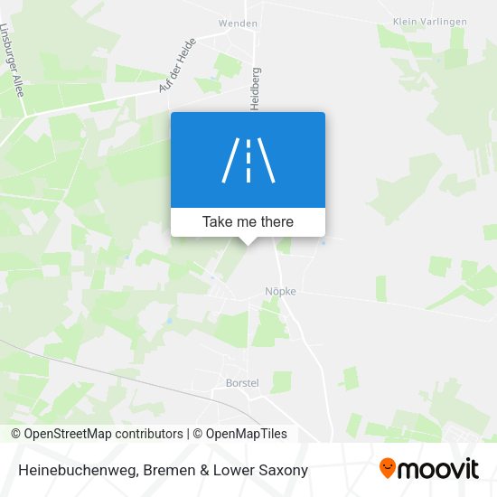 Heinebuchenweg map