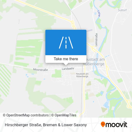 Hirschberger Straße map