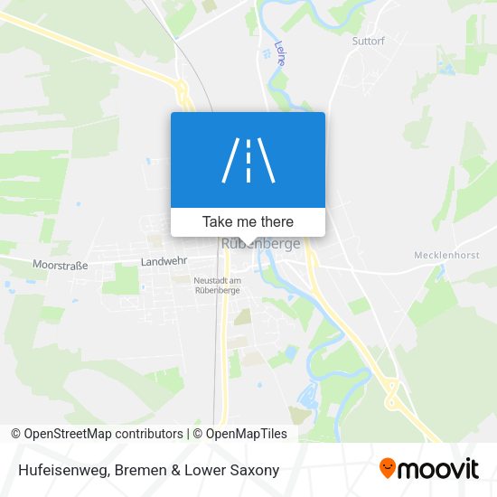 Hufeisenweg map