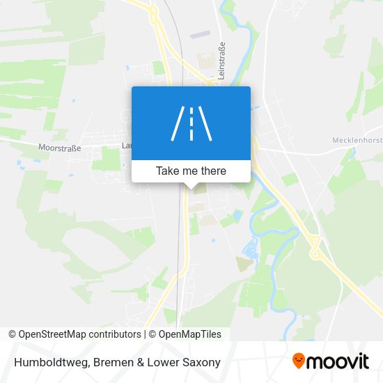 Humboldtweg map