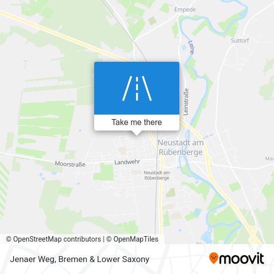 Jenaer Weg map