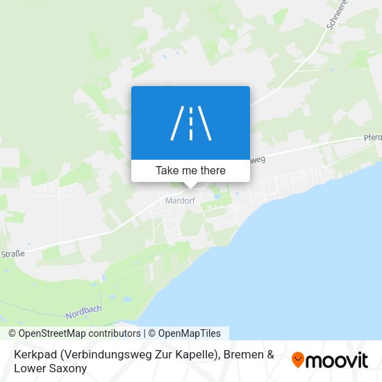 Kerkpad (Verbindungsweg Zur Kapelle) map