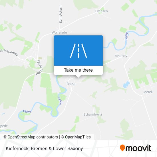 Kieferneck map