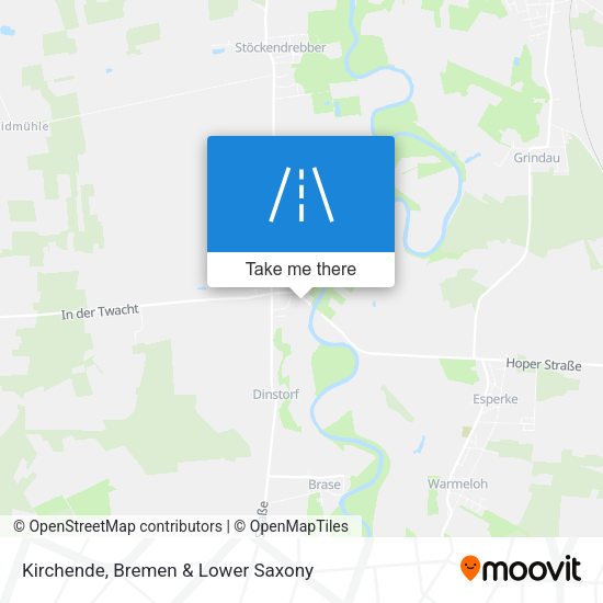 Kirchende map