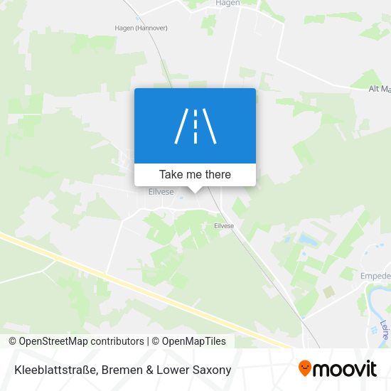 Kleeblattstraße map