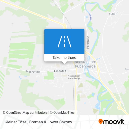 Kleiner Tösel map