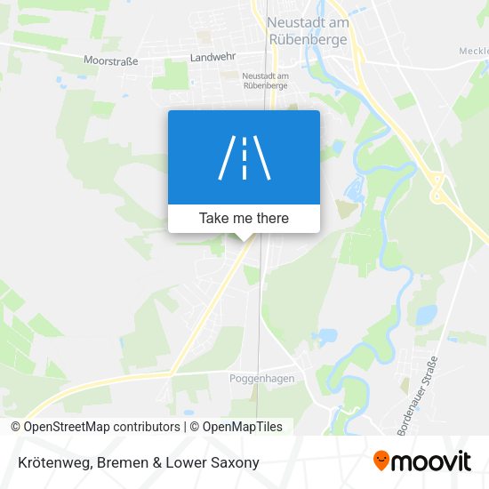 Krötenweg map