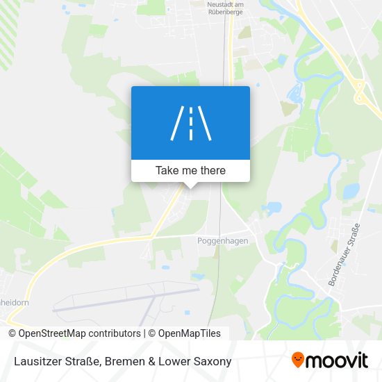 Lausitzer Straße map