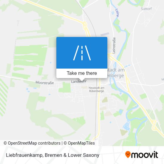 Liebfrauenkamp map