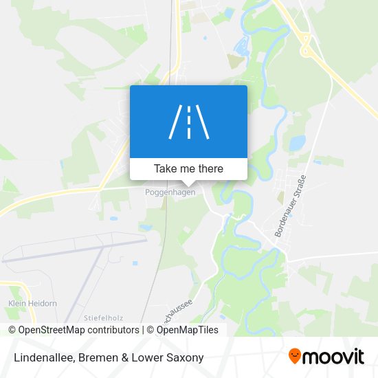 Lindenallee map