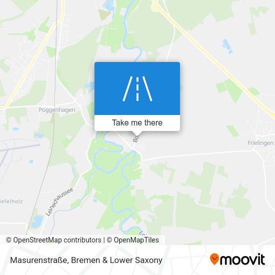 Masurenstraße map