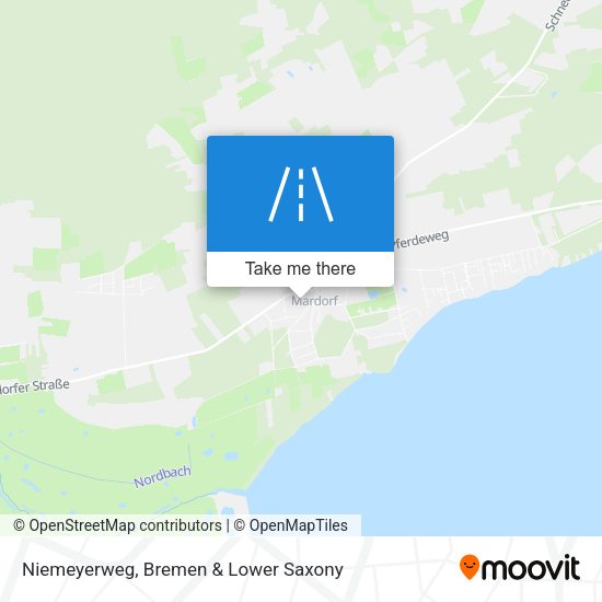 Niemeyerweg map