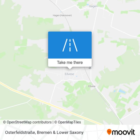 Osterfeldstraße map
