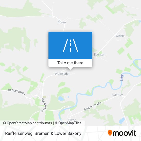 Raiffeisenweg map