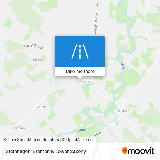 Steinhagen map