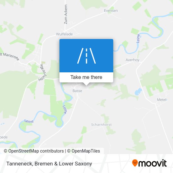 Tanneneck map