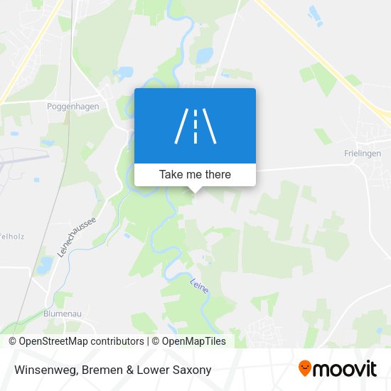 Winsenweg map