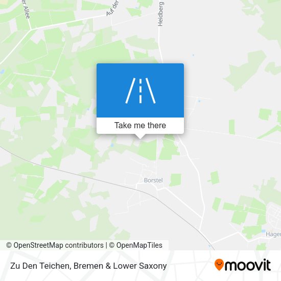 Zu Den Teichen map