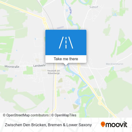 Zwischen Den Brücken map
