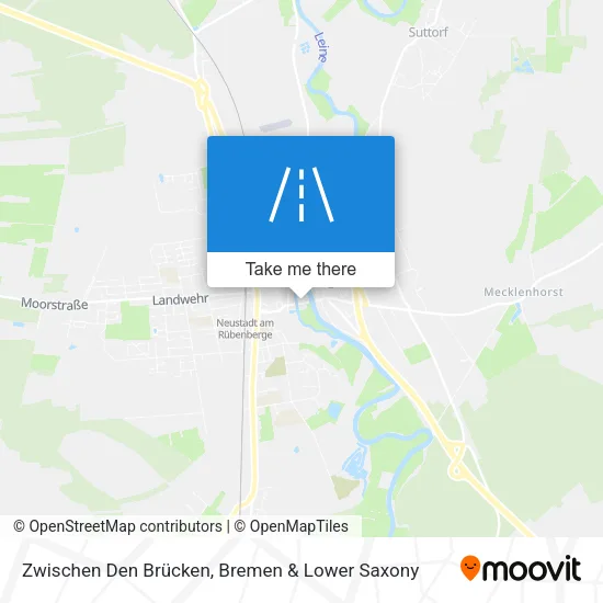 Карта Zwischen Den Brücken
