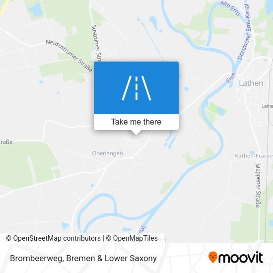 Brombeerweg map