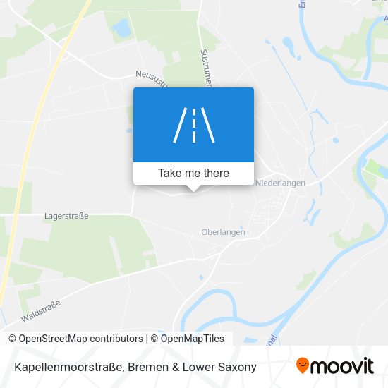 Kapellenmoorstraße map