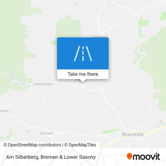 Am Silberberg map