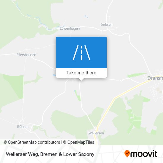 Wellerser Weg map