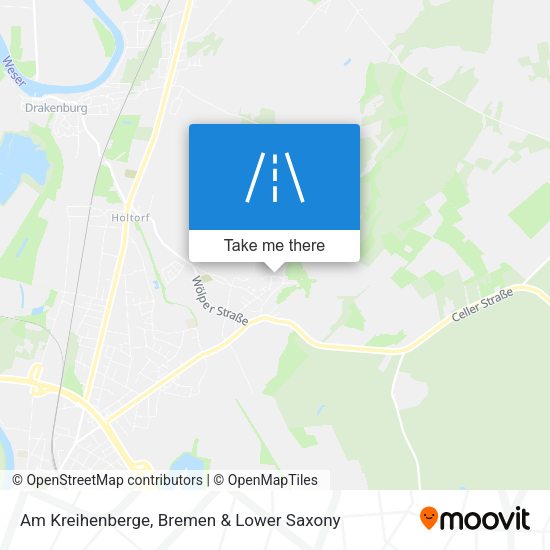 Am Kreihenberge map