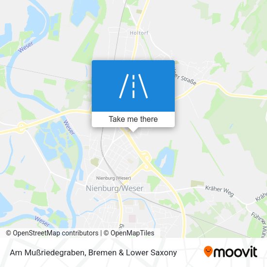 Am Mußriedegraben map