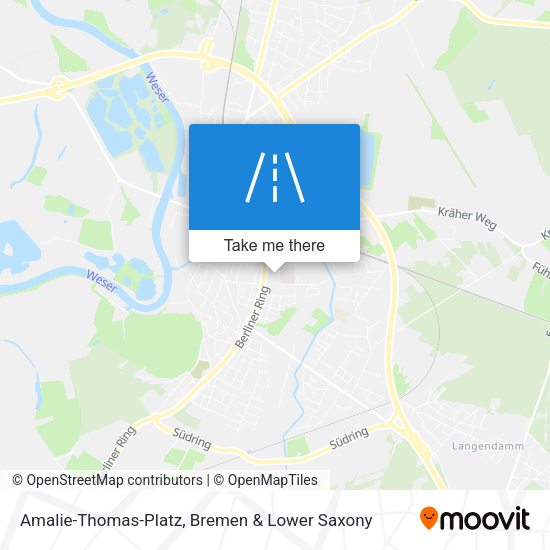 Amalie-Thomas-Platz map