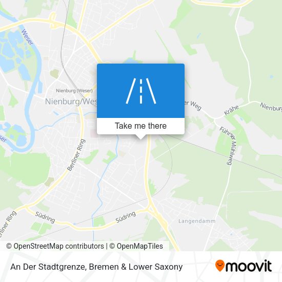 An Der Stadtgrenze map