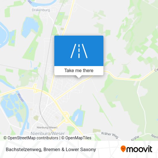Bachstelzenweg map