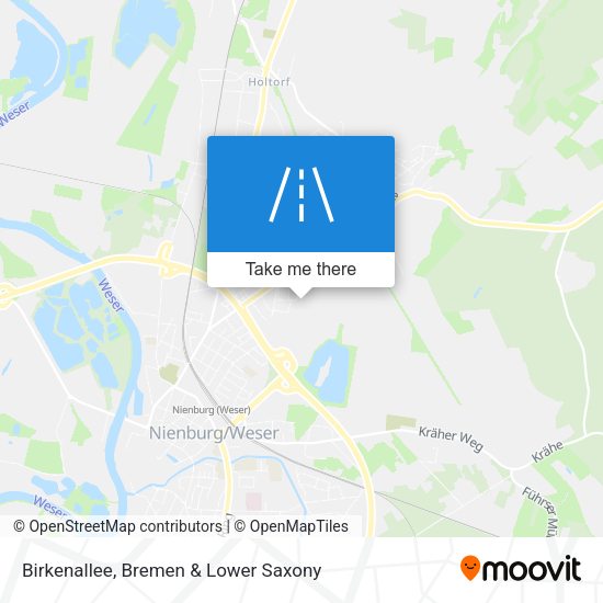 Birkenallee map