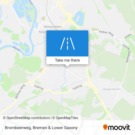 Brombeerweg map