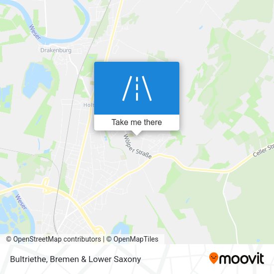Bultriethe map
