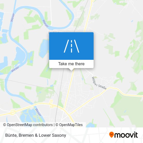 Bünte map