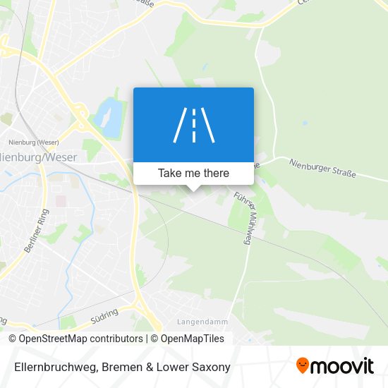 Ellernbruchweg map