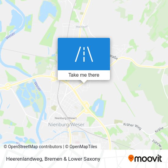 Heerenlandweg map