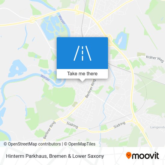 Hinterm Parkhaus map